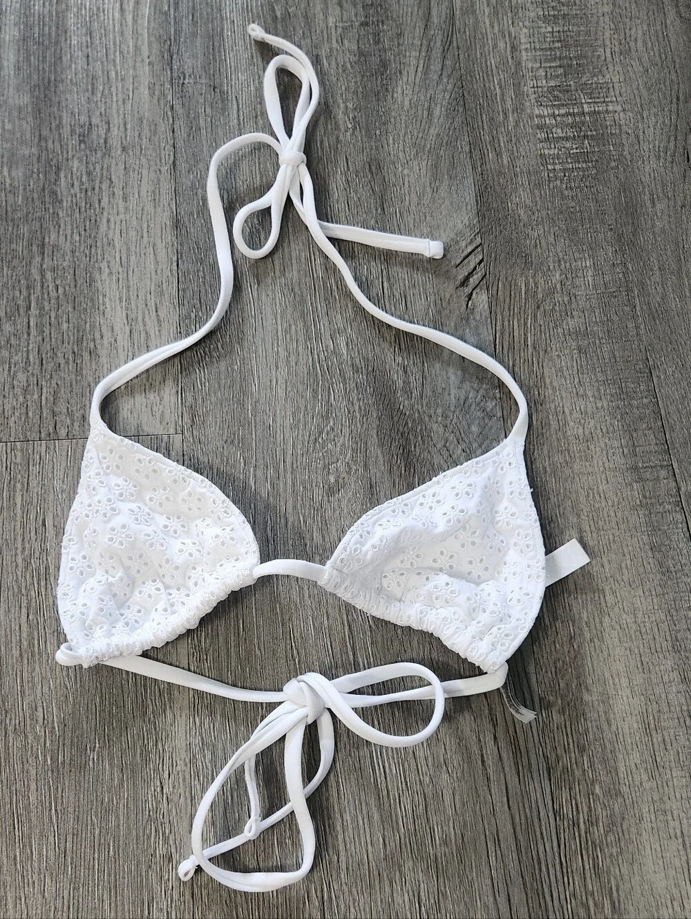 New! Pink x Frankies Bikini Cape May Bikini Top